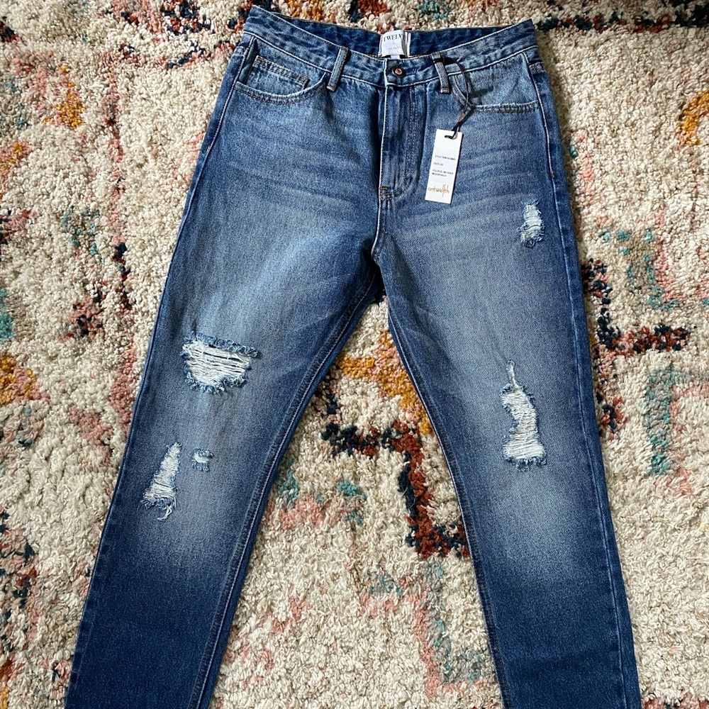 Distressed jeans from Roolee